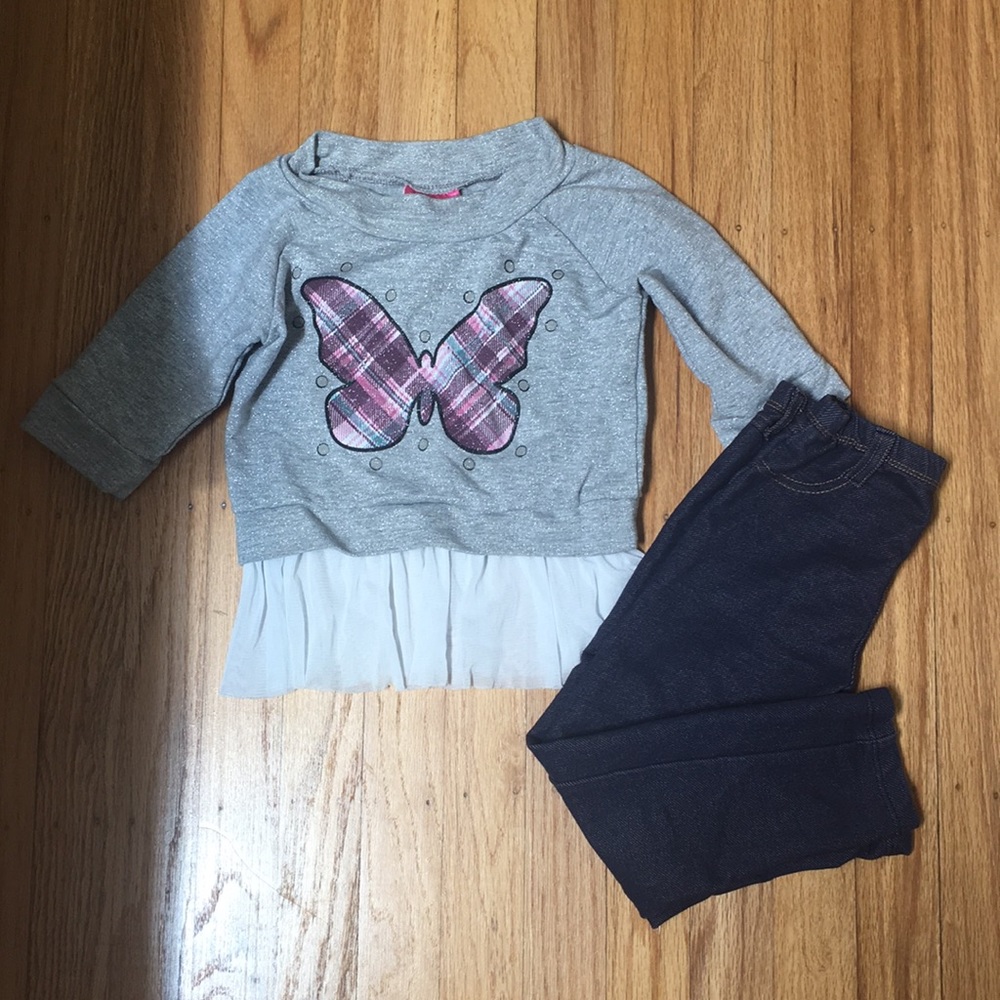 Glittery Butterfly Outfit